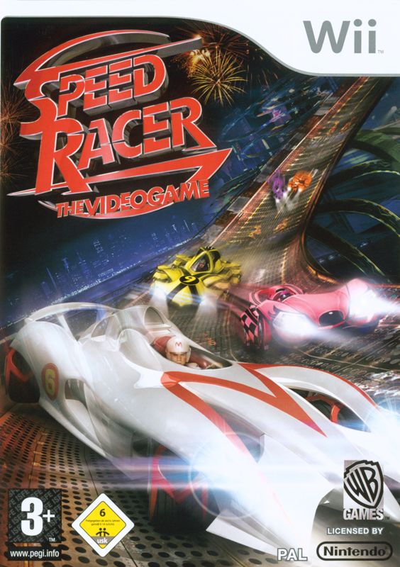 Speed Racer box art for Playstation 2